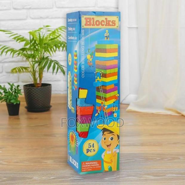 Huge Giant 54 Piece Mega Jenga Game. - thumbnail 5