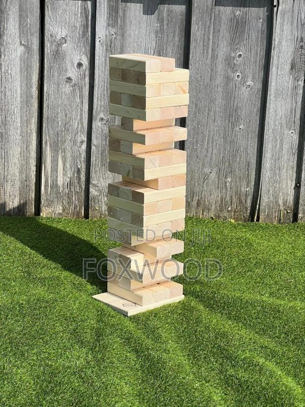 Huge Giant 54 Piece Mega Jenga Game. - thumbnail 7