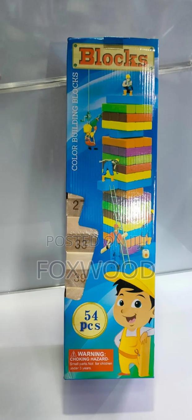 Huge Giant 54 Piece Mega Jenga Game. - main view