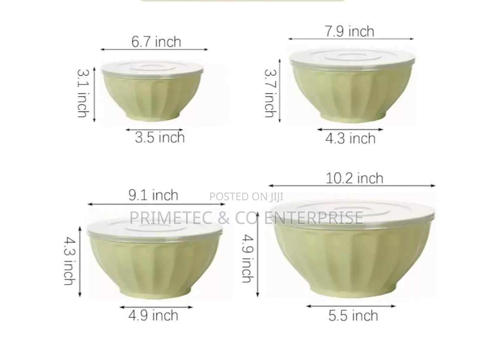 Borosilicate Glass Salad Bowl