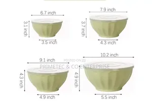 Borosilicate Glass Salad Bowl