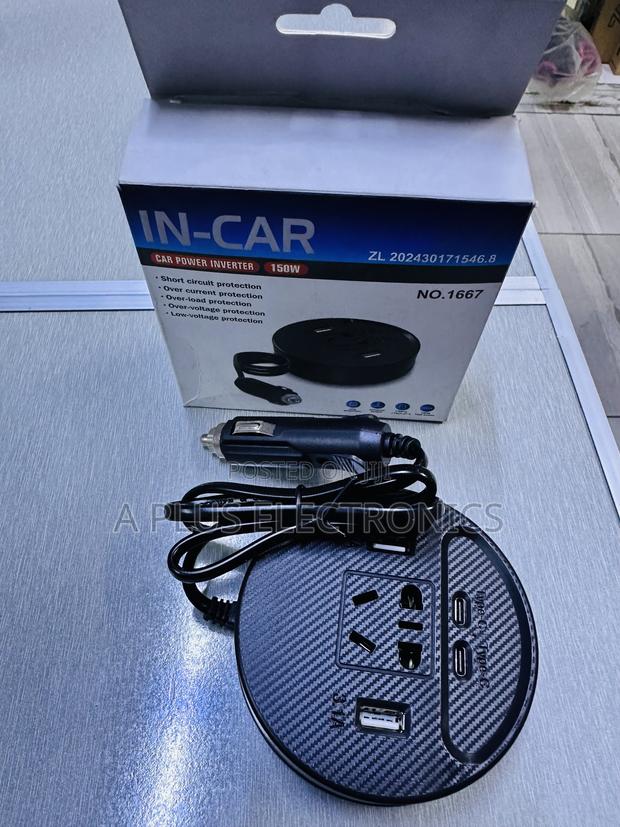 Olesson Multi-Port Car Charger Inverter - main view