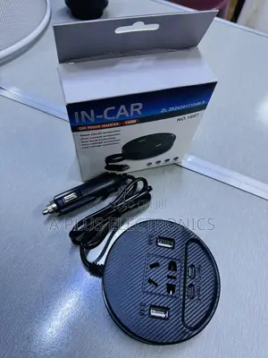 Olesson 2 Type-C + 2 Usb Fast Charging Car Inverter
