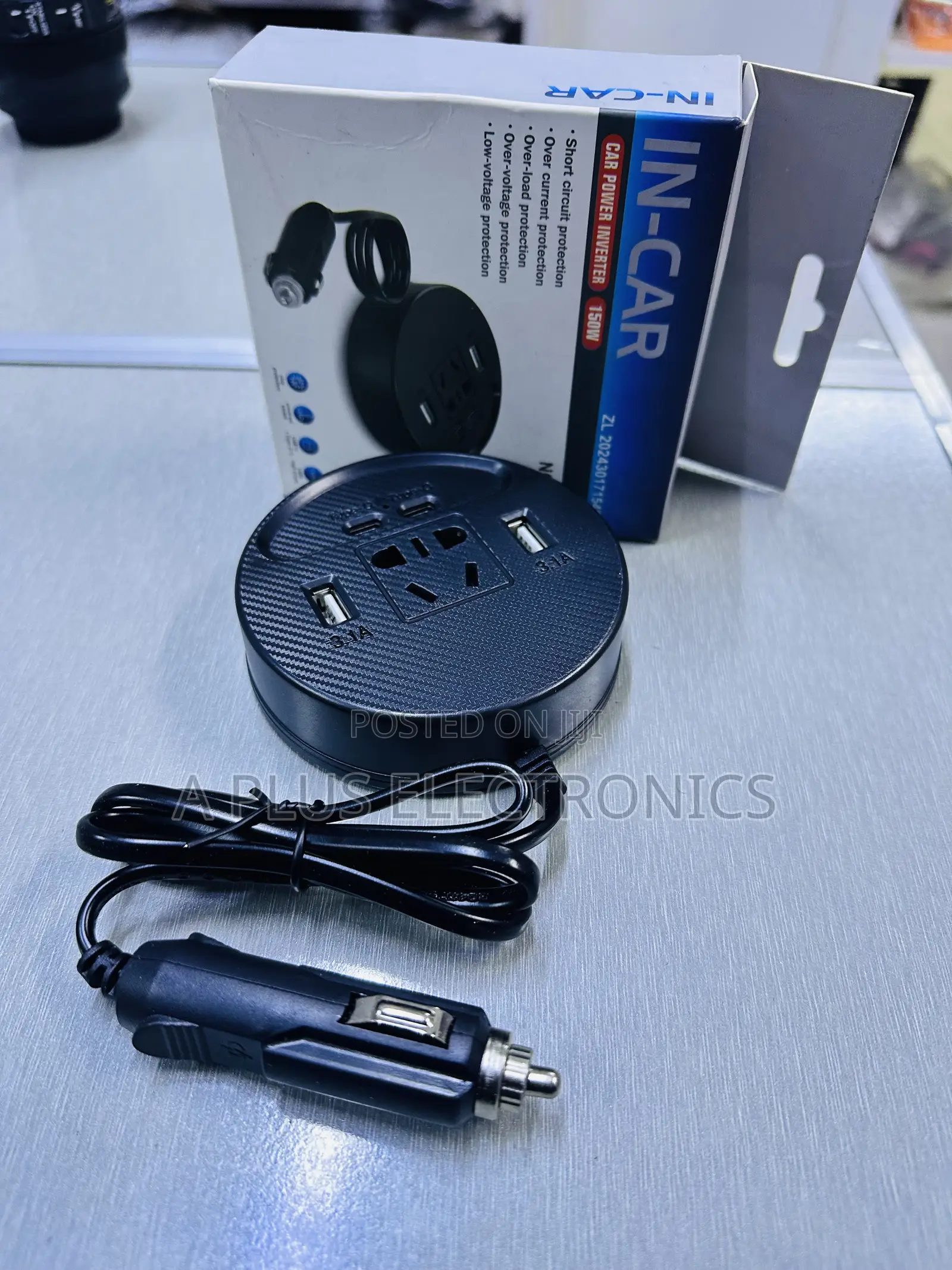 Olesson Car Inverter 4-Port | High Speed