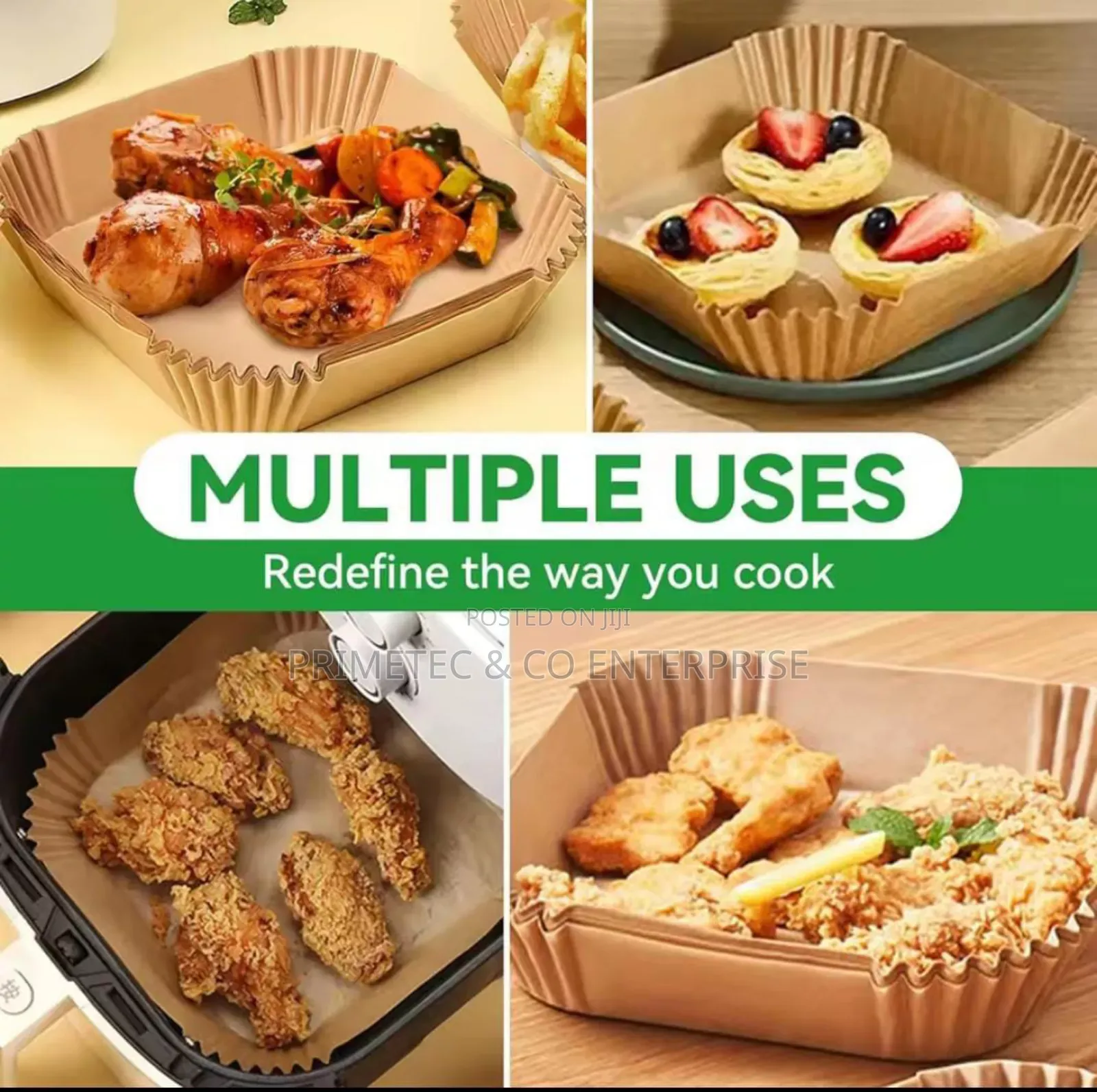 Disposable Air Fryer Paper Liners