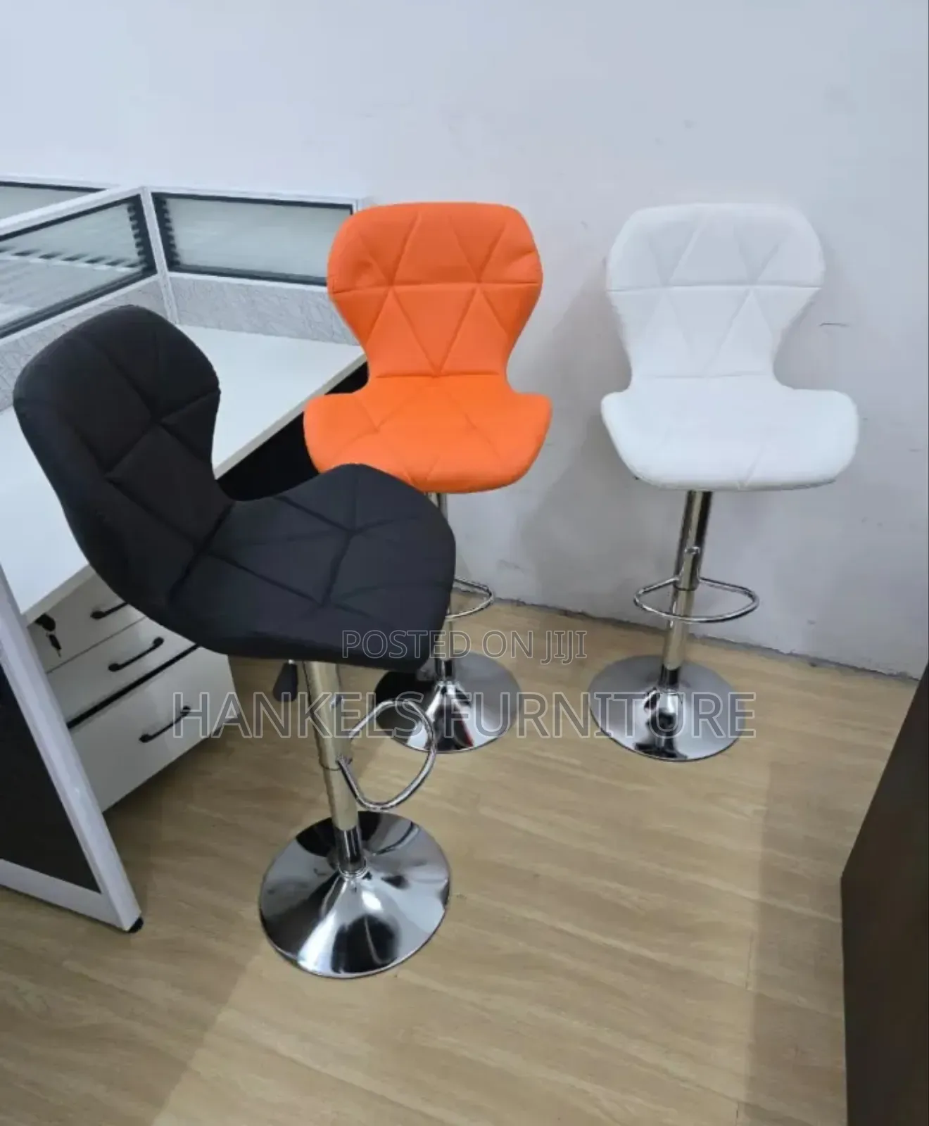 Counter Height Leather Bar Stool
