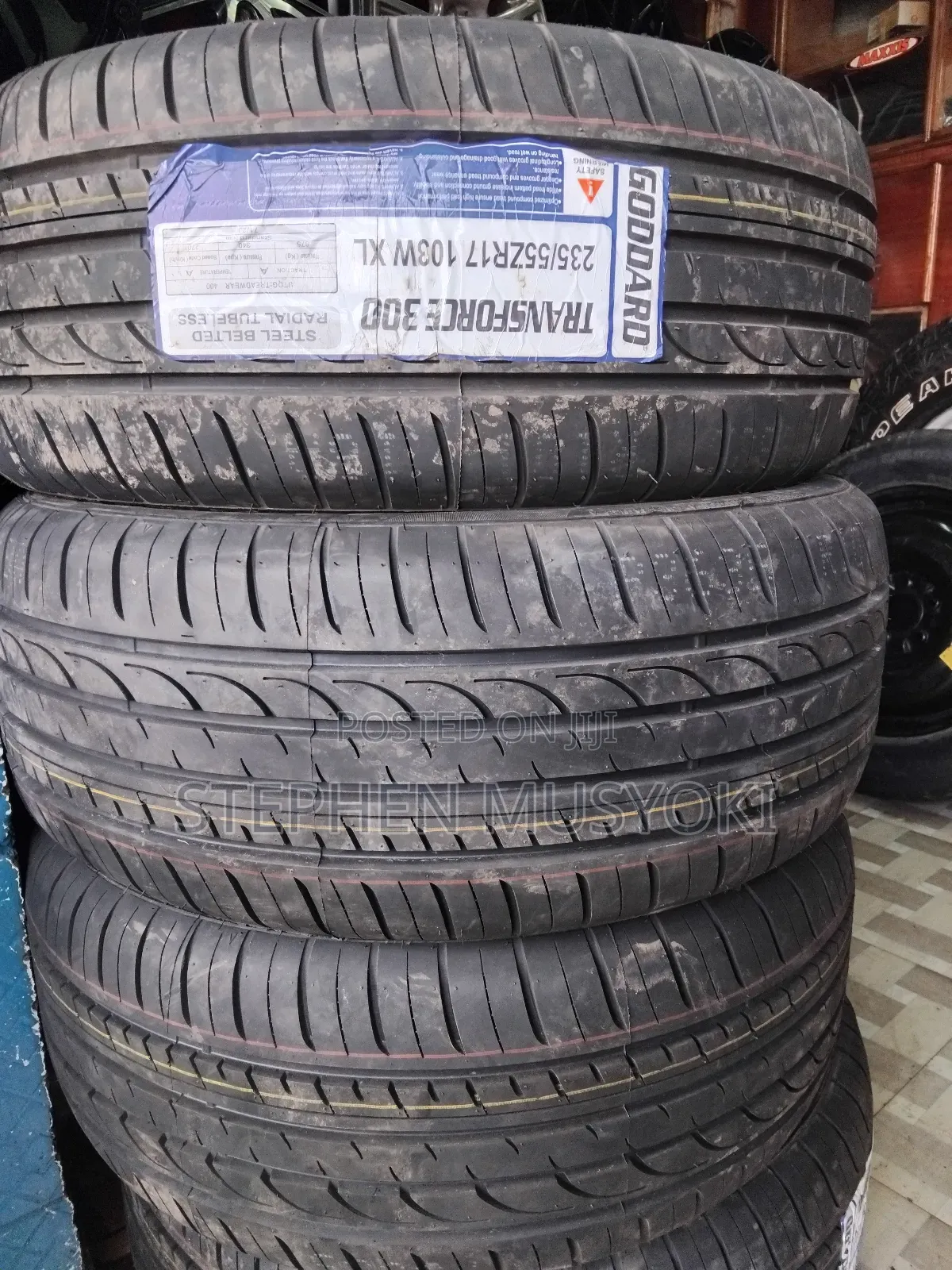 235/55zr17 Goddard Tyre