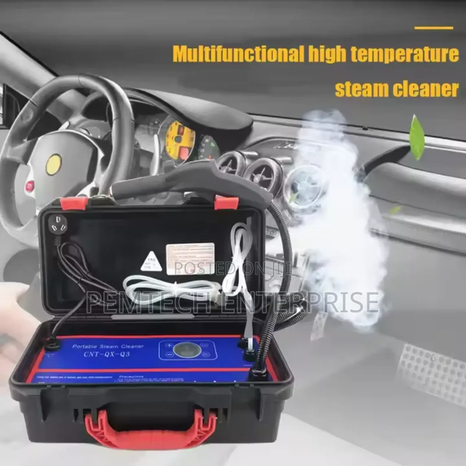 CNT-Qx-a Multifunctional Portable Steam Cleaner.