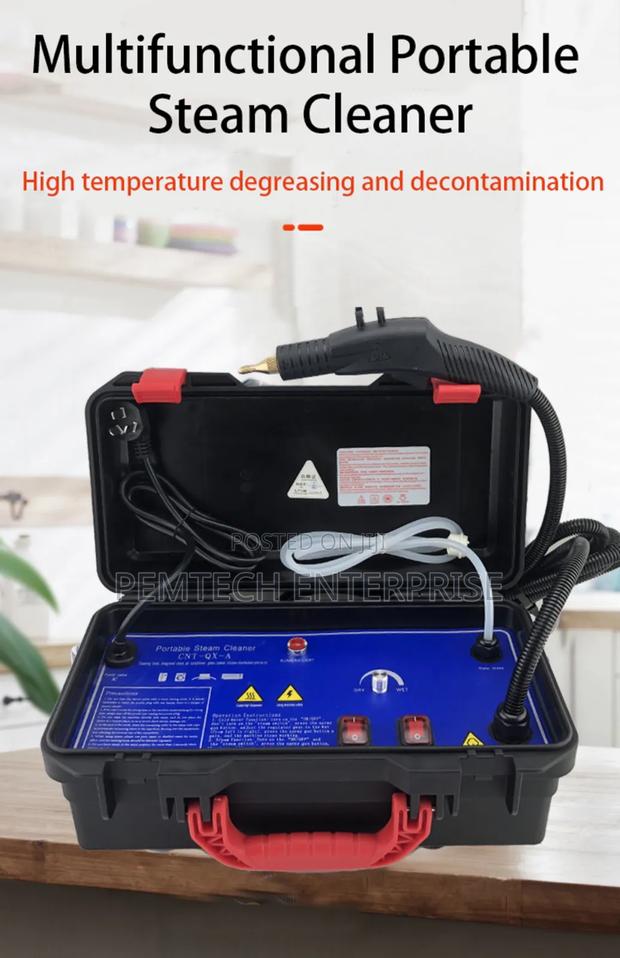 CNT-Qx-a Multifunctional Portable Steam Cleaner. - thumbnail 2
