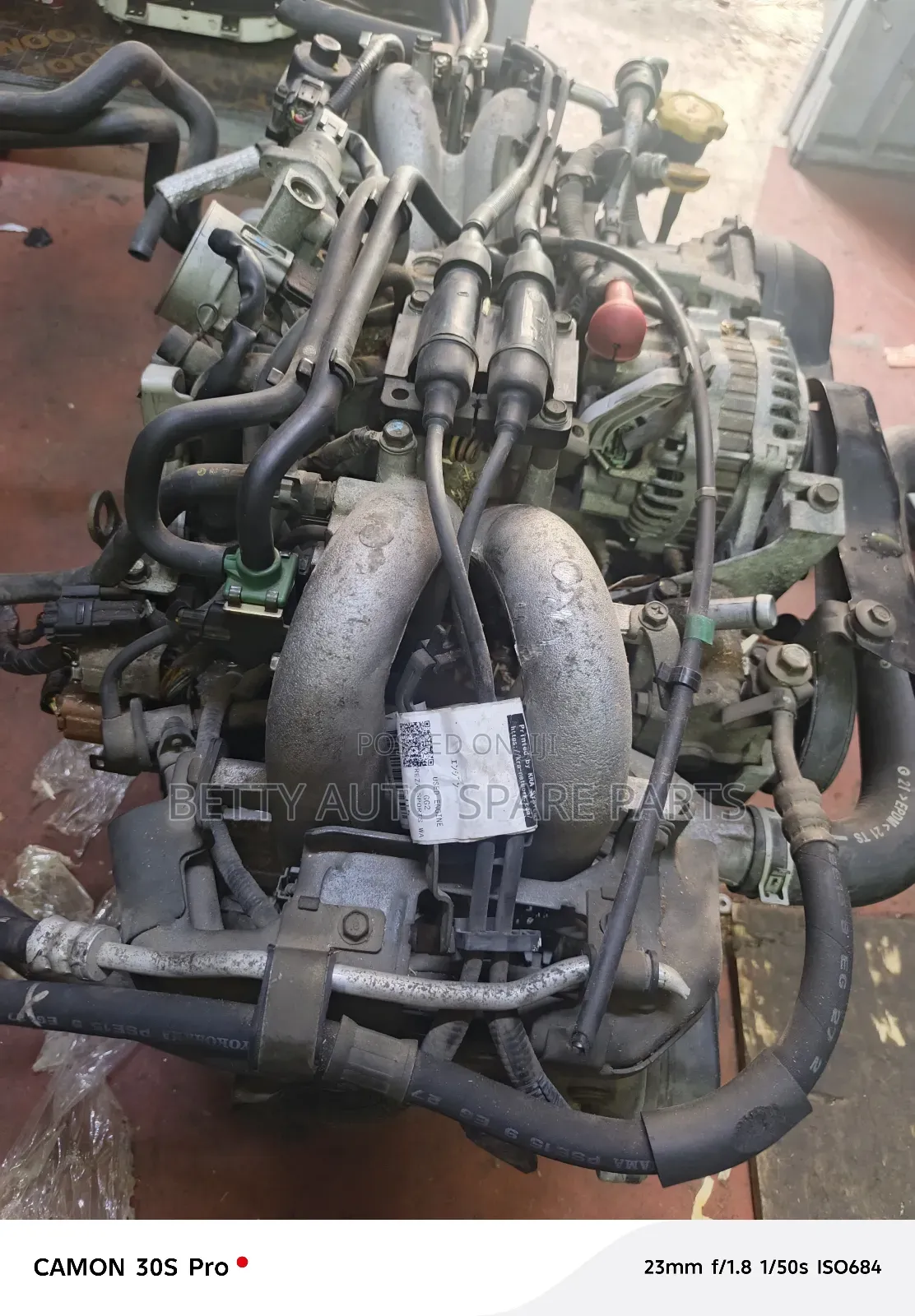 Subaru Impreza Fb20 Non Turbo Complete Engine