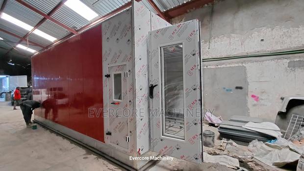 Commercial Diesel Powered Paint Spray Boothe Machine Heavy Duty. - thumbnail 2