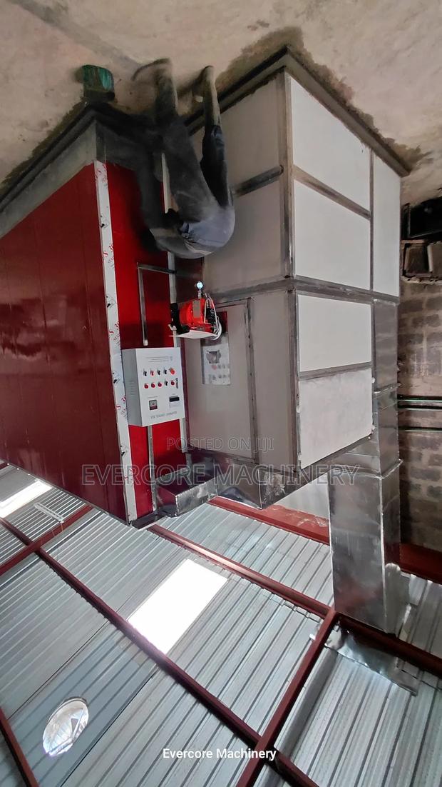 Commercial Diesel Powered Paint Spray Boothe Machine Heavy Duty. - thumbnail 3