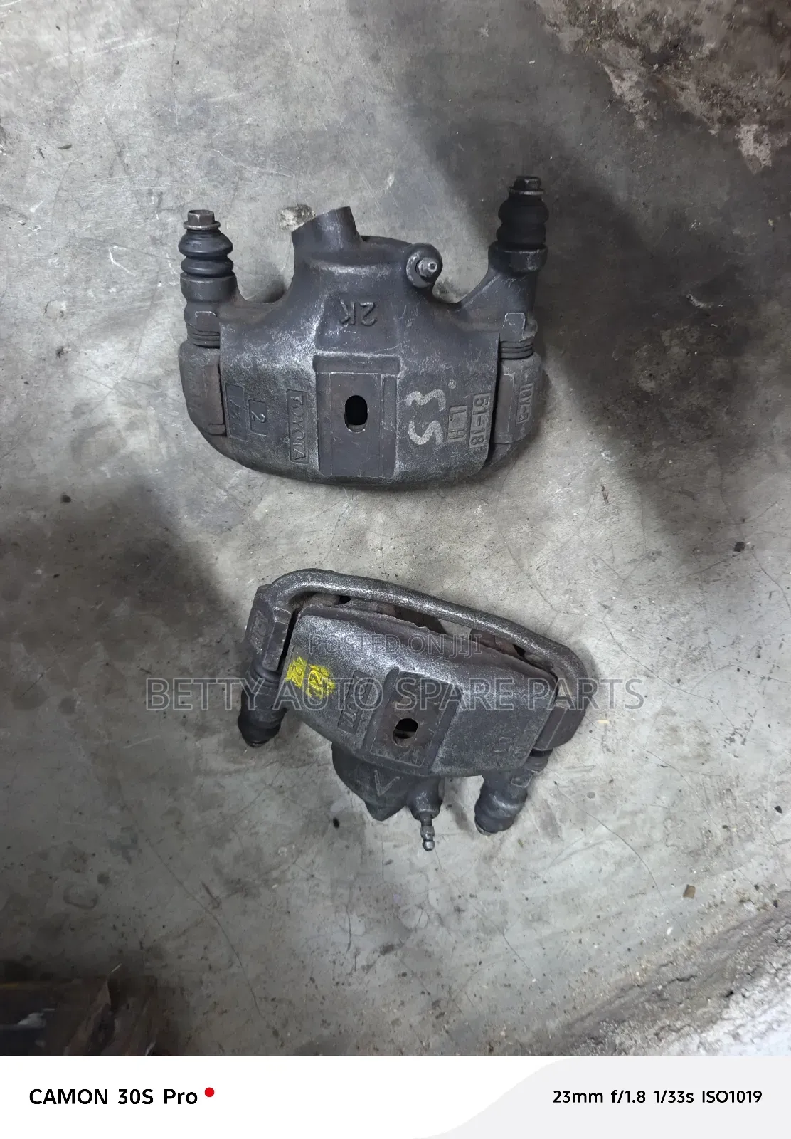 Toyota Corolla 102 Callipers