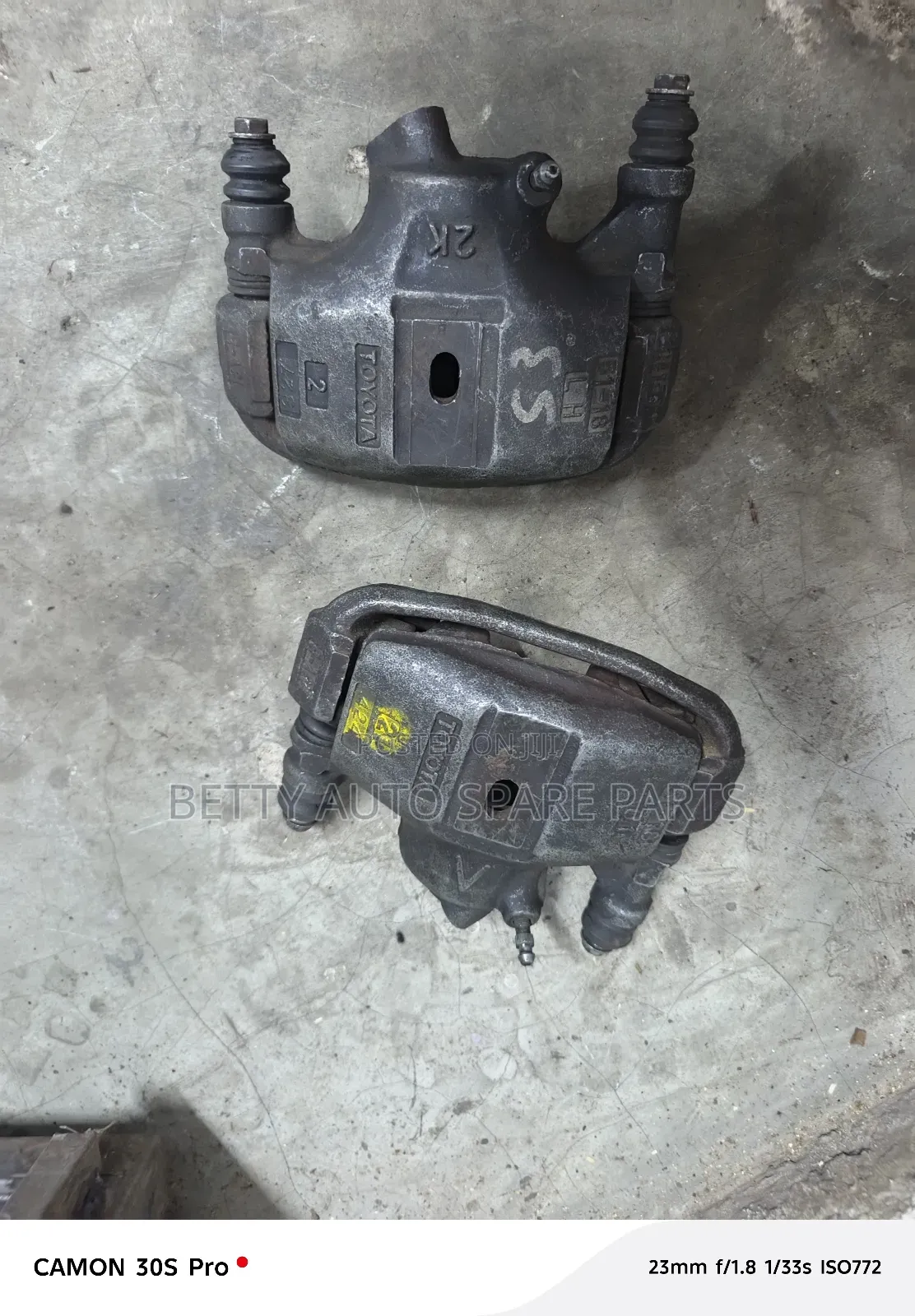 Toyota Corolla 102 Callipers