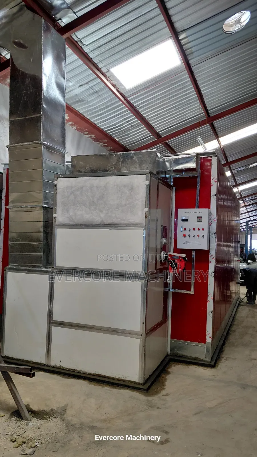 Heavy Duty Industrial Spray Boothe Machine With Free Installation.