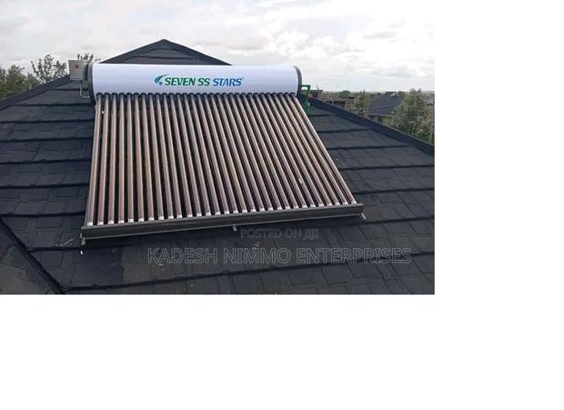 150l Non Pressurized Solar Water Heater – Seven S’S Stars (White)