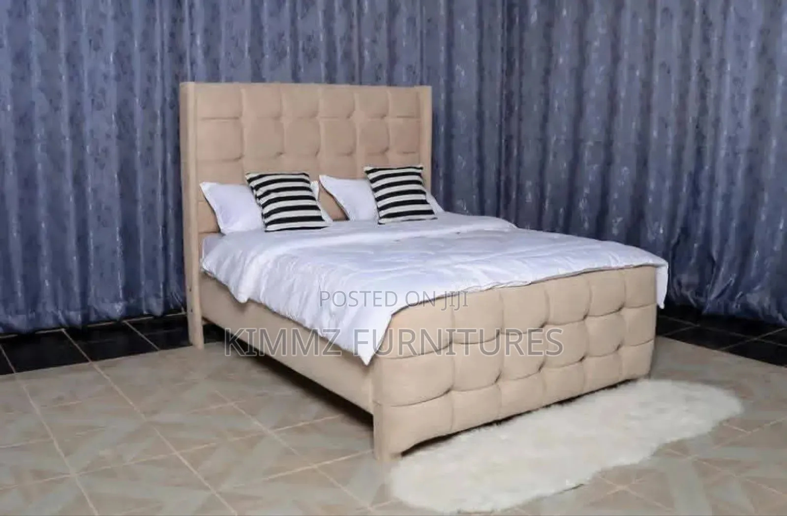 5x6 Light Brown Chester Bed