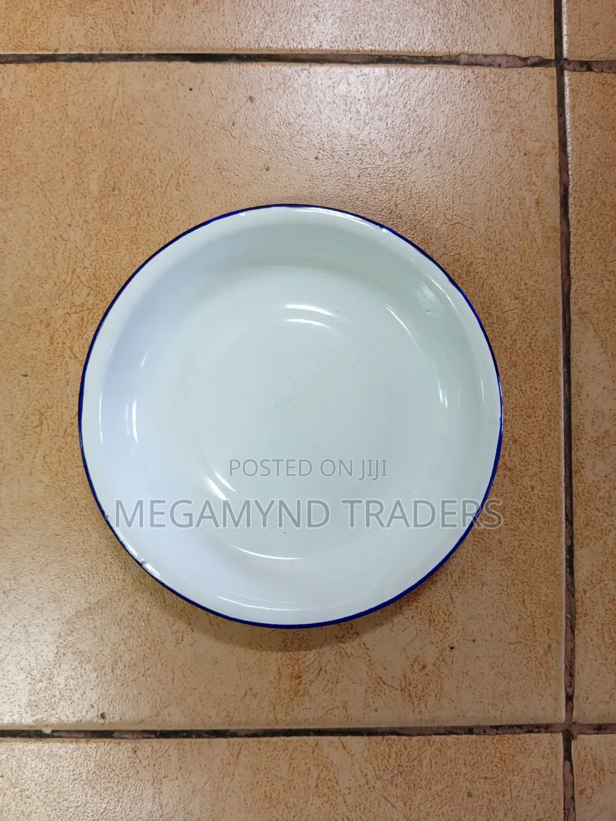 12pc Enamel Plate / Mabati Plate