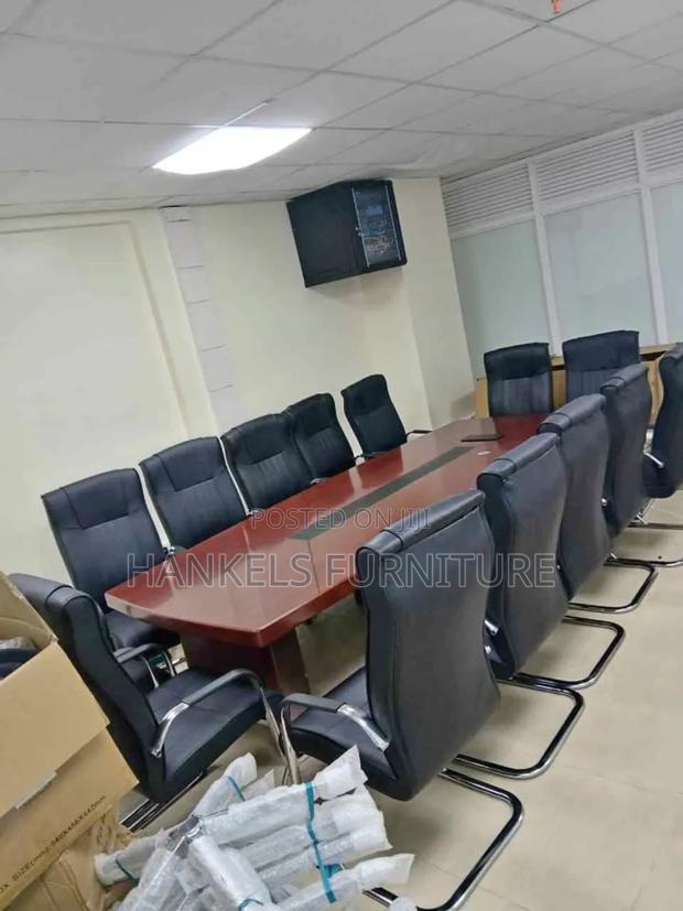 Premium Executive Boardroom Table for High-Level Meetings
