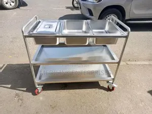 Stainless Steel Hospital/Restaurant Trolleys