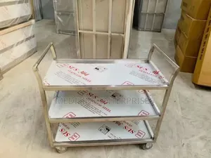 Stainless Steel Hospital Trolleys /Restaurant Service Trolleys
