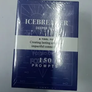 Icebreaker Deeper Talk Deck, a Set of Conversation Starter Cards.