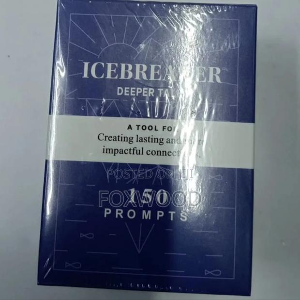 Icebreaker Deeper Talk Deck, a Set of Conversation Starter Cards. - thumbnail 6