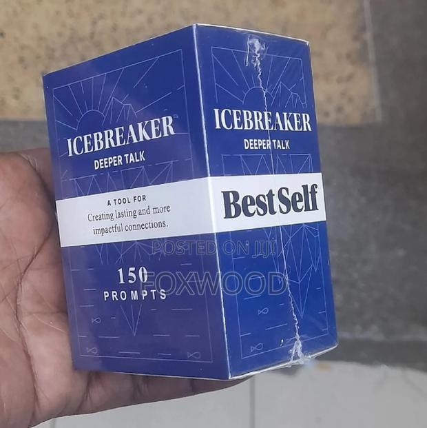 Icebreaker Deeper Talk Deck, a Set of Conversation Starter Cards. - thumbnail 8