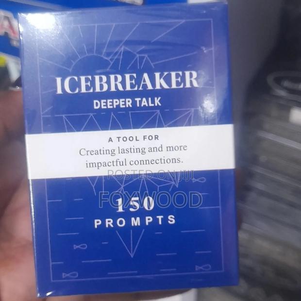 Icebreaker Deeper Talk Deck, a Set of Conversation Starter Cards. - thumbnail 5