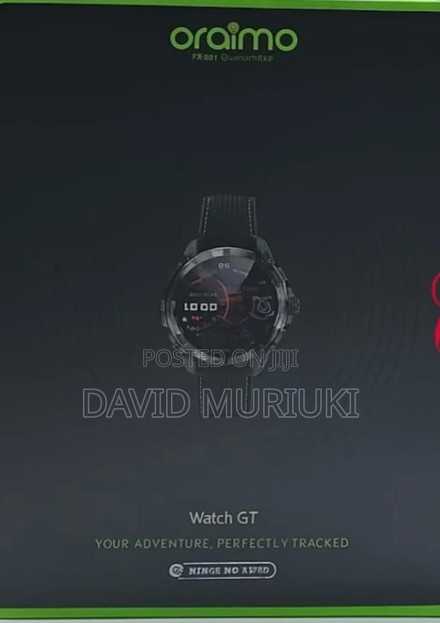 Oraimo Watch Gt Osw-852h 1.43" Amoled 3atm GPS Smart Watch