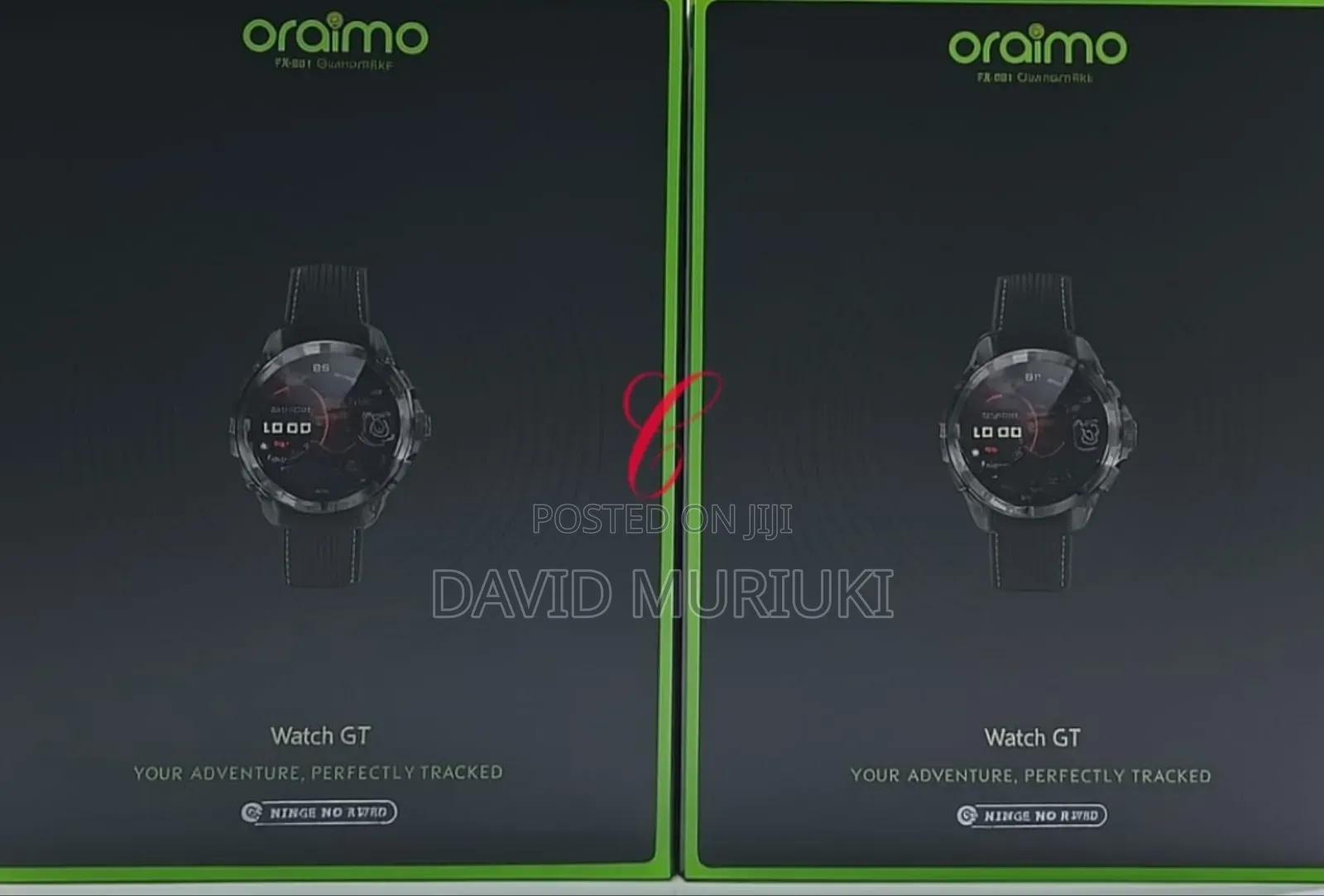 Oraimo Watch Gt Osw-852h 1.43" Amoled 3atm GPS Smart Watch