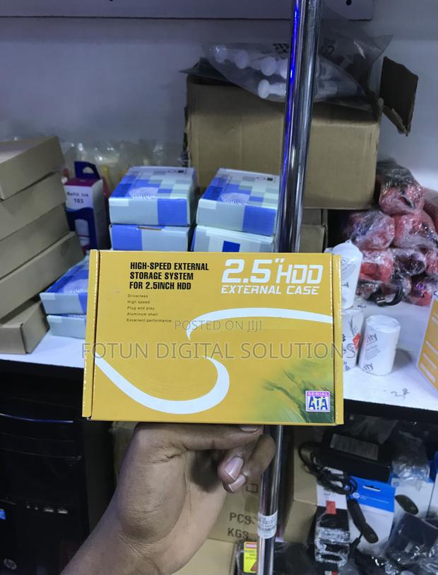 2.5" External Hard Drive Casing - Shockproof Durable - main view