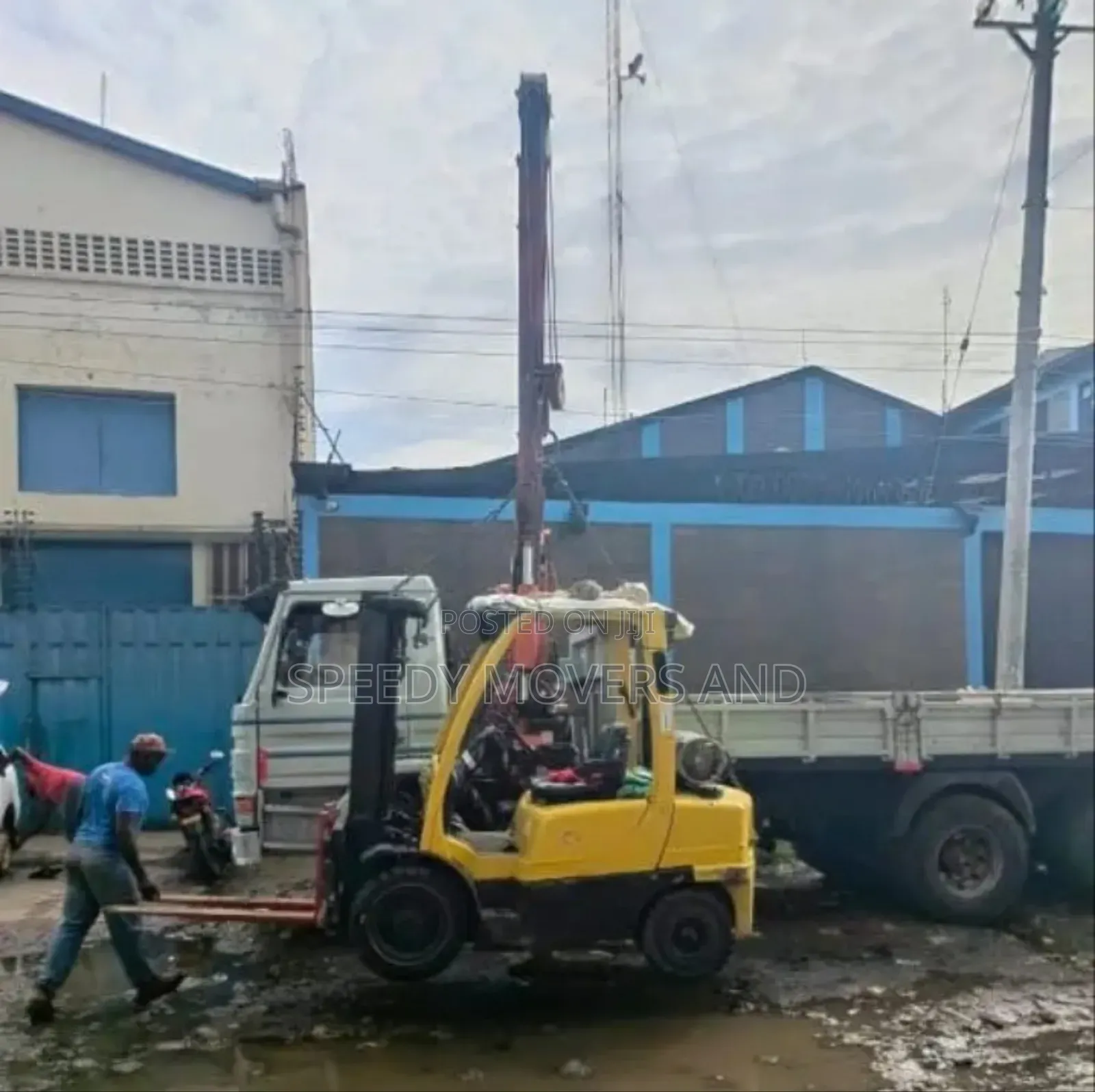 Crane Hoisting Services and Hauliers. Within the Nairobi C.B.D