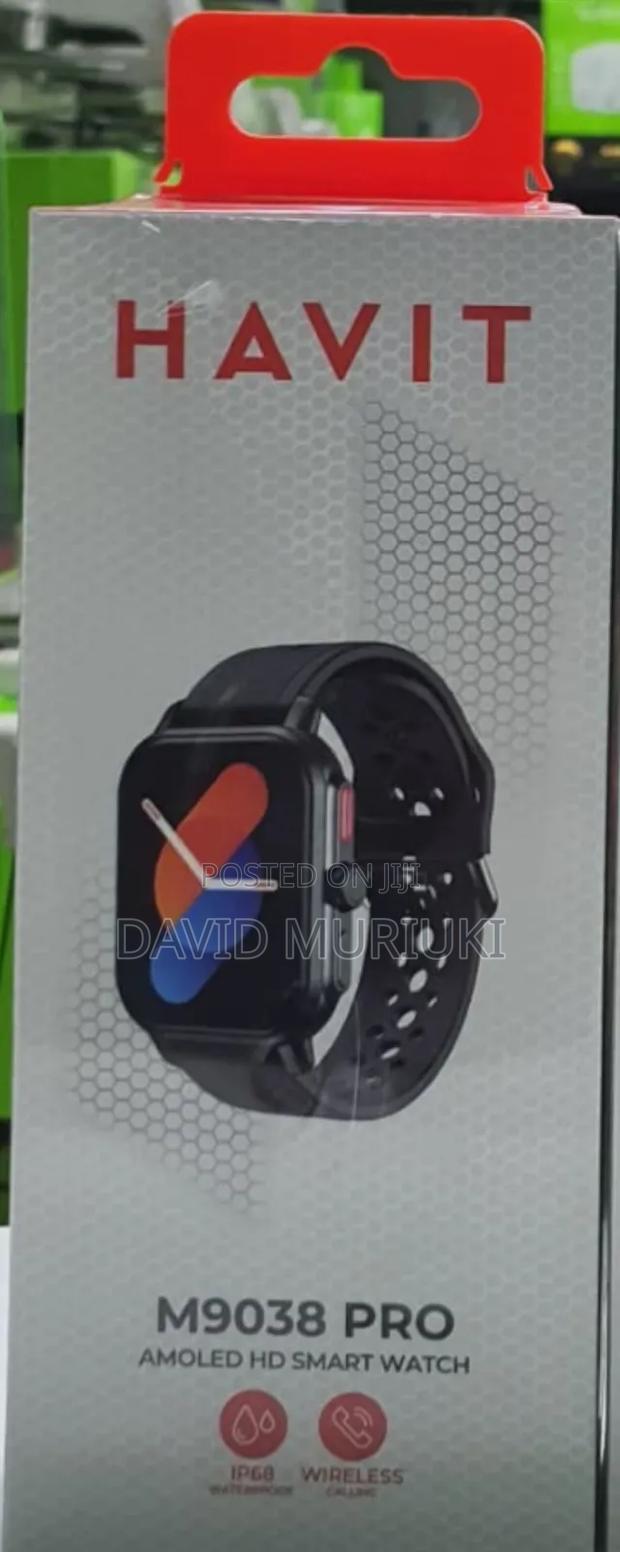 Havit M9038 Pro *Amoled* Ip68 Waterproof Hd Smart Watch