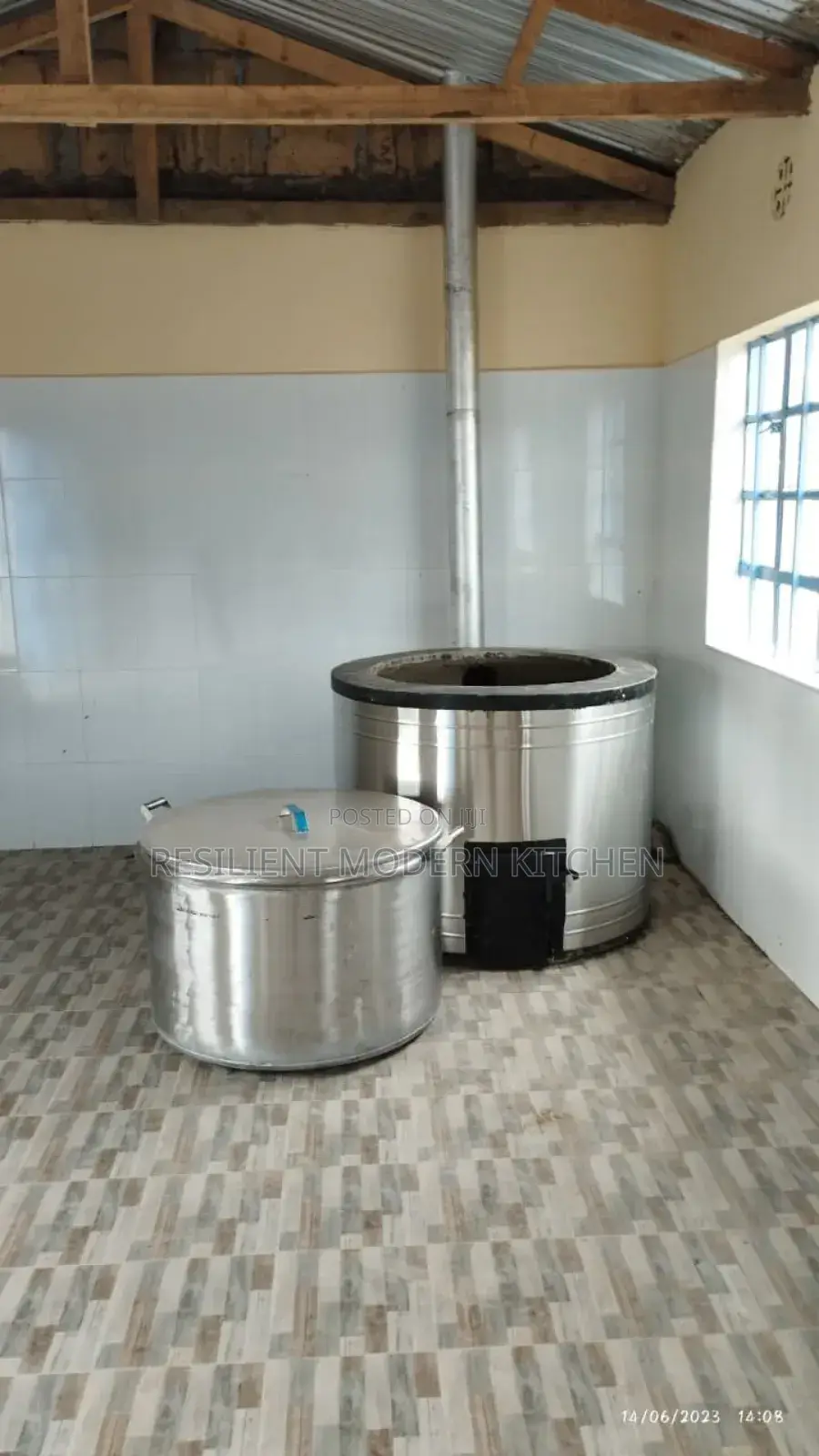Commercial Stainless Steel School Boiler 100l
