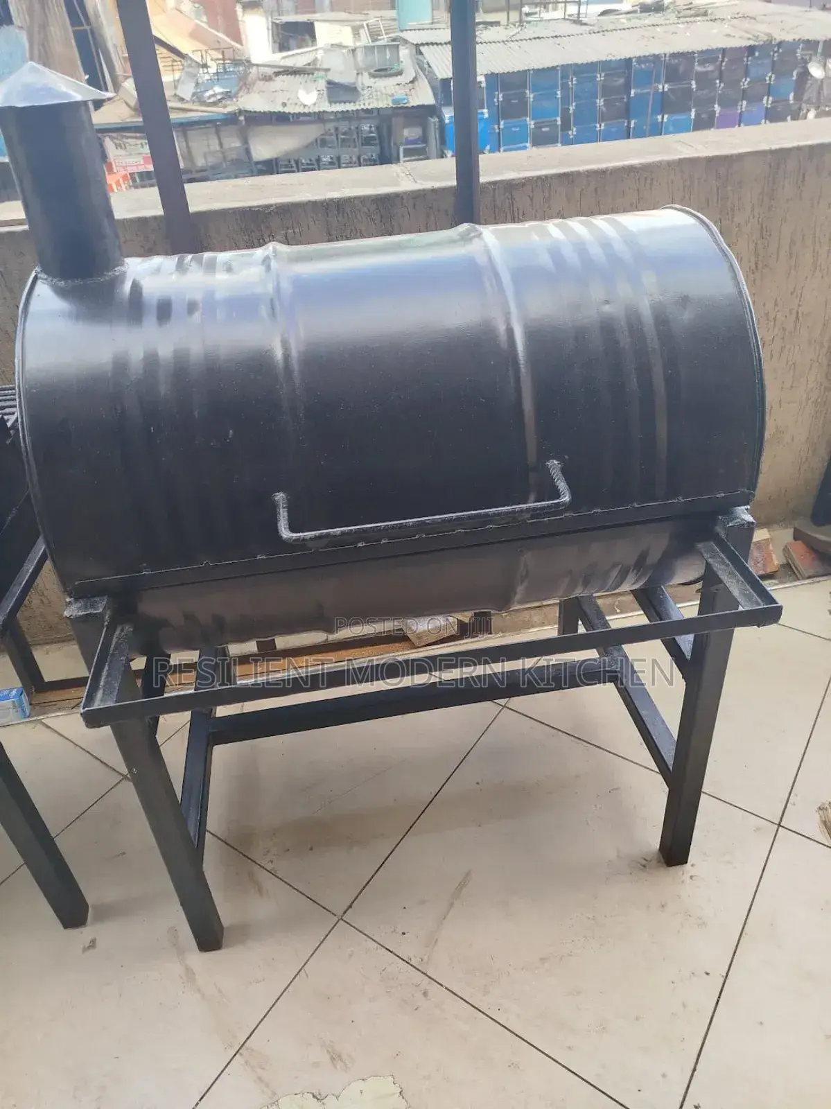 Mild Steel Closed Meat Grill