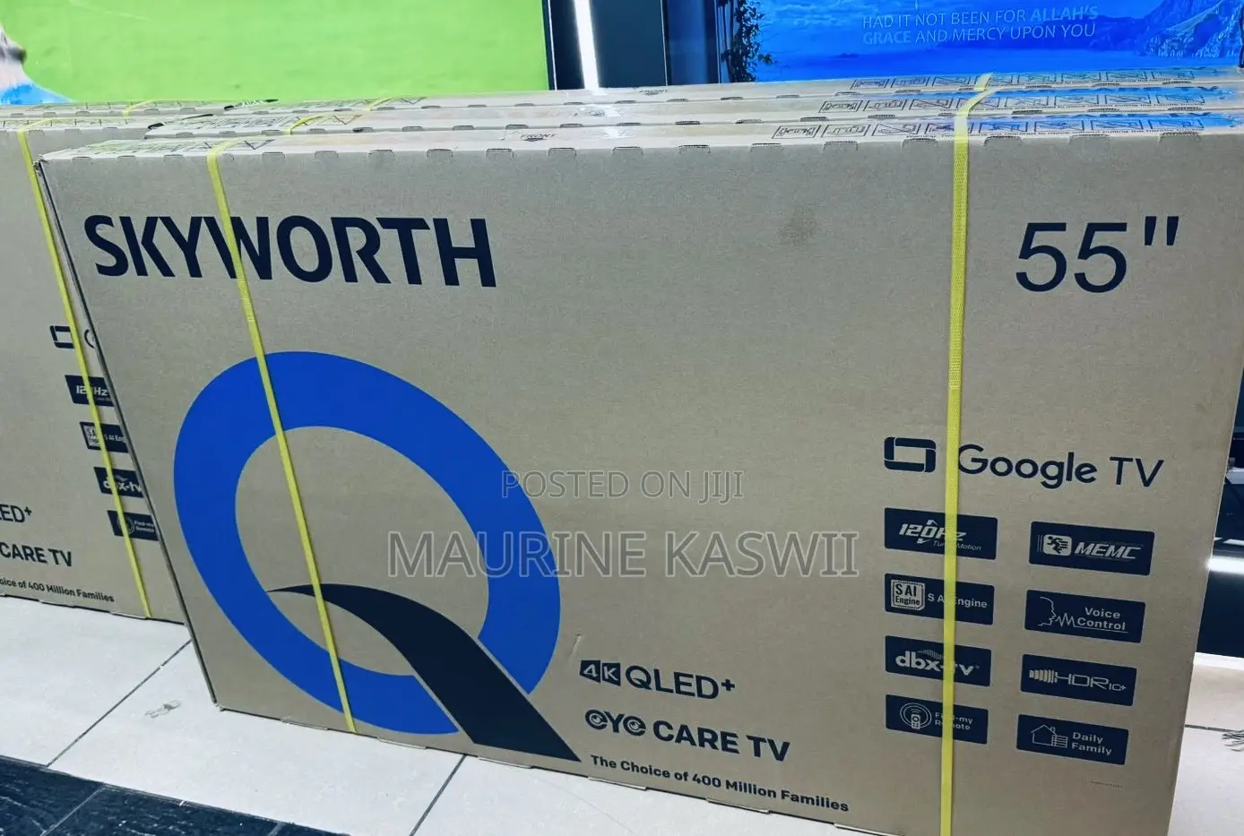 Skyowrth 55” Qled Uhd Smart