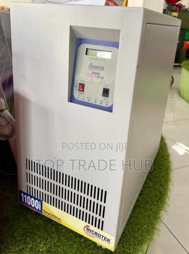 Microtek 10kva/8000w 180v Hi-grade Jumbo Ups Jm Sw 11000i