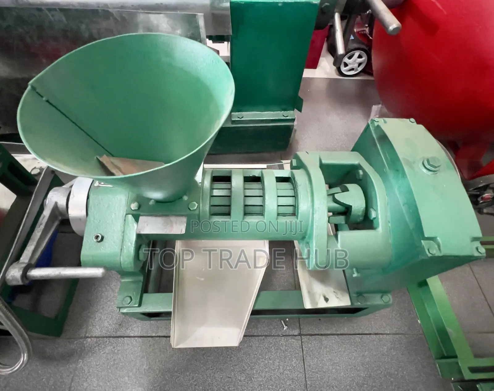 Mop75 Milano Oil Press Machine 1500kg/Day - 7.5hp Three Phase Motor