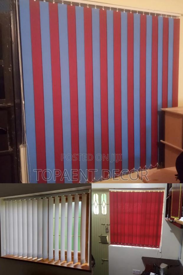 Small And Large Window Vertical Colourful Office Window Blinds - main view