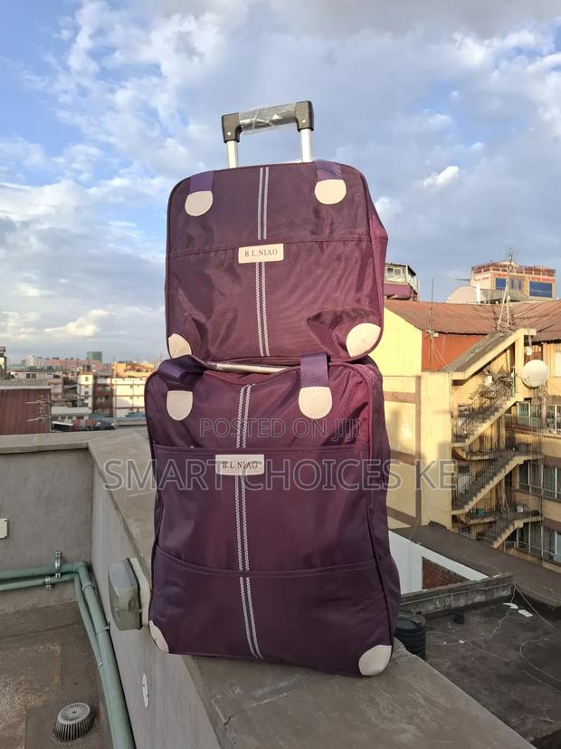 2 In 1 High Quality Big Sizes Trolley Travel Bags