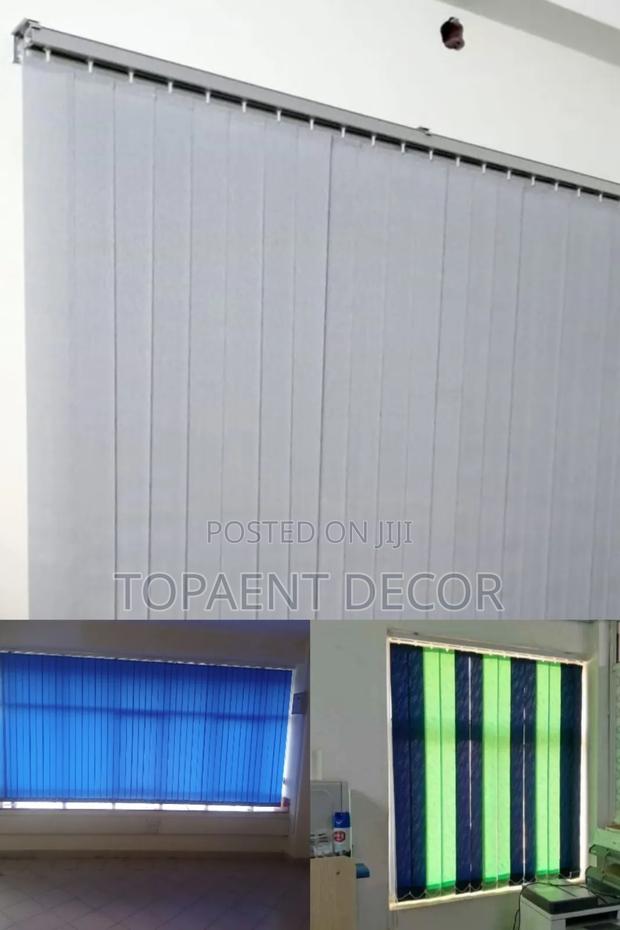 Privacy Style Vertical Office Window Blinds - main view