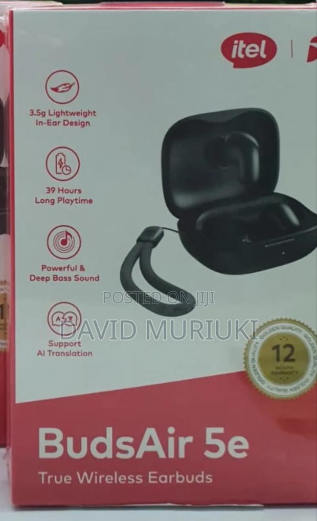 Itel Budsair 5e Iew-52 *39hrs Long Playtime* True Wireless Earbuds - main view