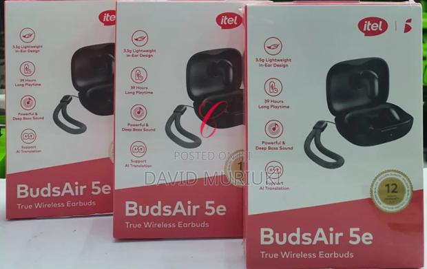Itel Budsair 5e Iew-52 *39hrs Long Playtime* True Wireless Earbuds - thumbnail 3
