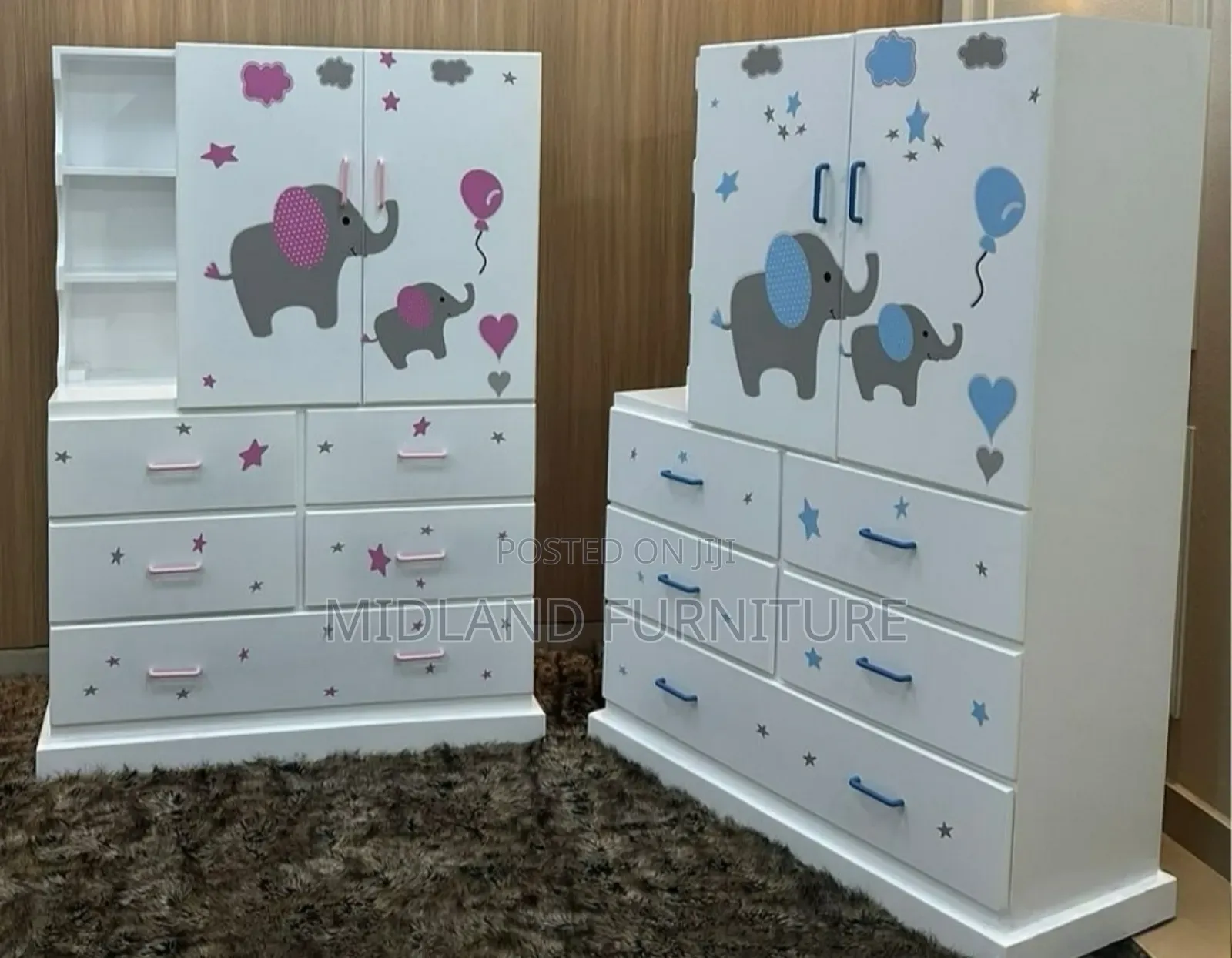 Kids Wardrobe With Drawers / Kids Cupboard / K