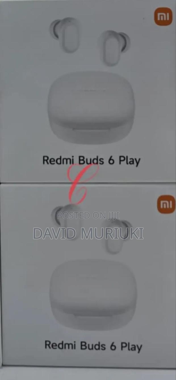 *Original* Redmi Buds 6 Play Earbuds Now Available in *White*