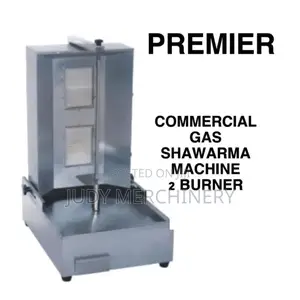 Commercial Gas Shawarma Machine 2 Burner