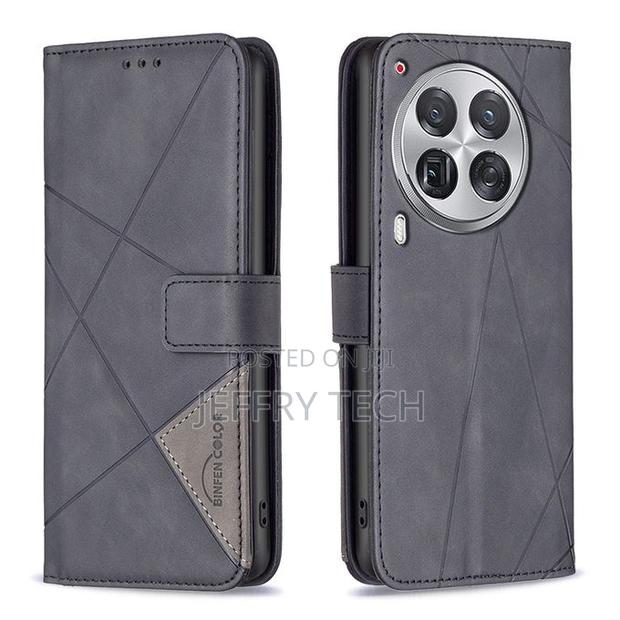 For Tecno Camon 30 Premier 5g Magnetic Textured Leather Case