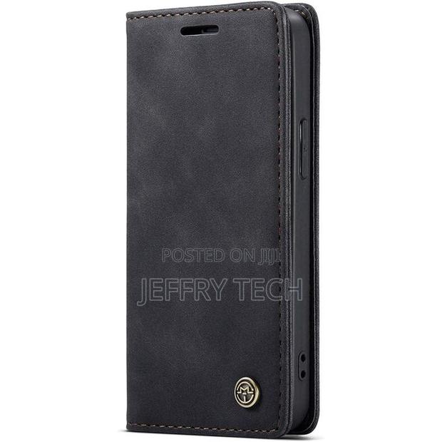 Chocoyi Leather Case for iPhone 13 Mini, Protective Pu Leather Wallet - main view