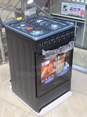 Midea Standing Cooker 4gas Burner With Gas Oven 50cm×50cm